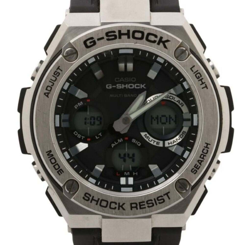 CASIO G-SHOCK G-STEEL GST-W100 Series GST-W110-1AJF Black Resin/Stainless Ste...